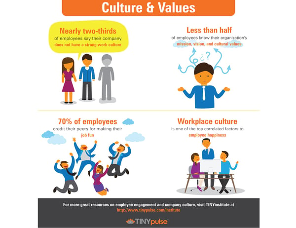 TINYinstitute Company Culture & Values Infographic