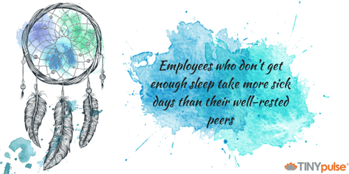 How a Lack of Sleep Kills Productivity by TINYpulse