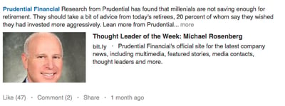 Prudential Financial - by TINYpulse