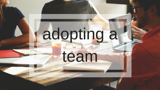 adopting a team